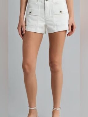 Sonoma White Women's Cargo Pocket Shorts